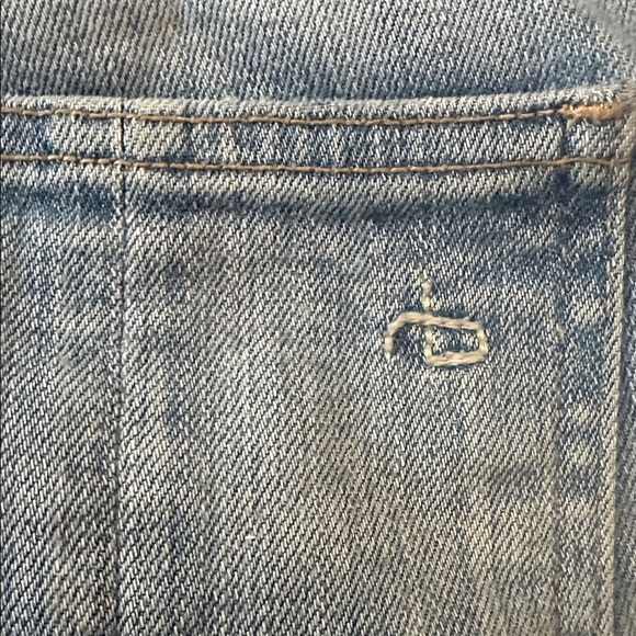 RAG & bones Distressed Blue Women's Jeans Size 25 - Picture 11 of 14